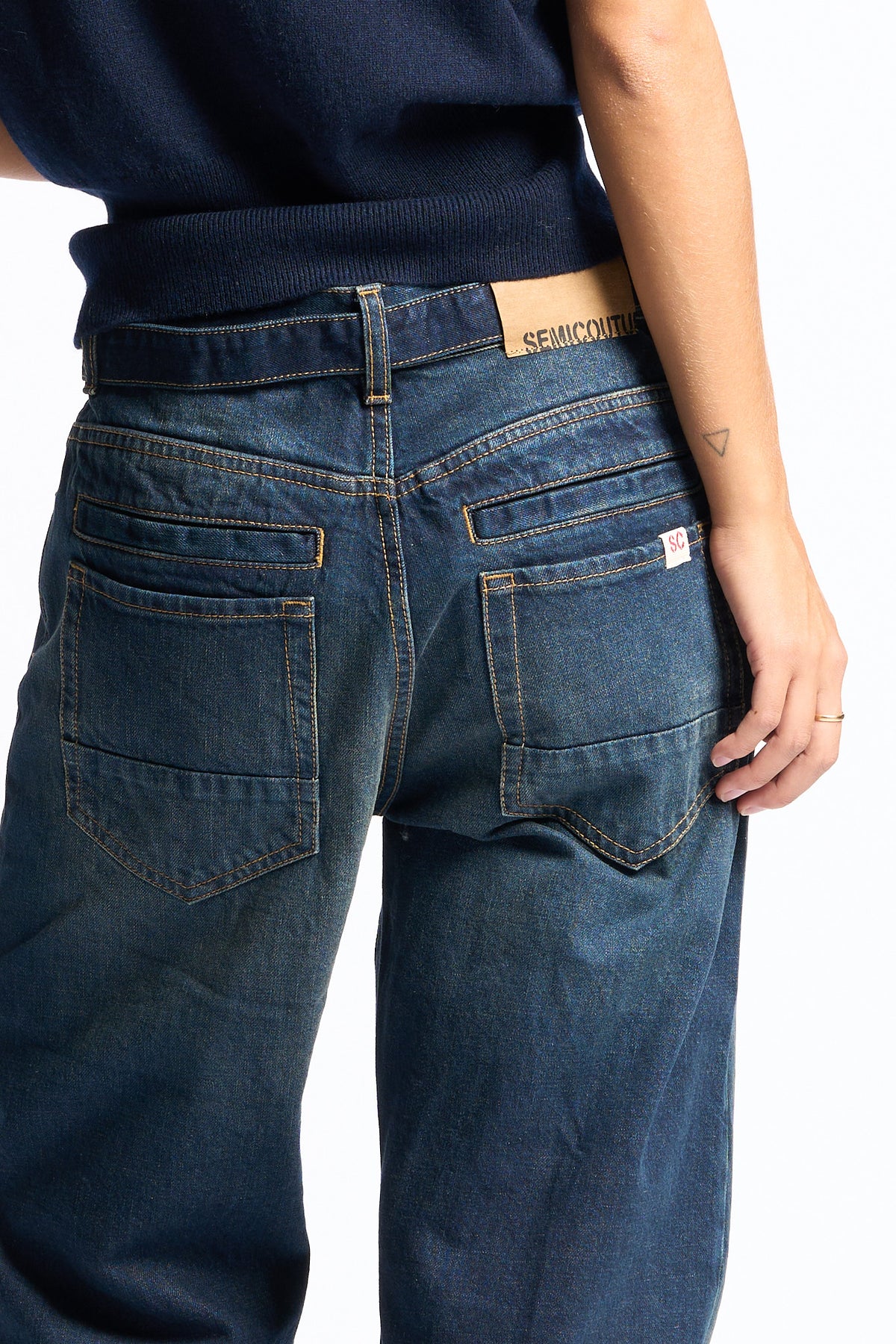 Semicouture Jeans Cynthia Denim Donna-6