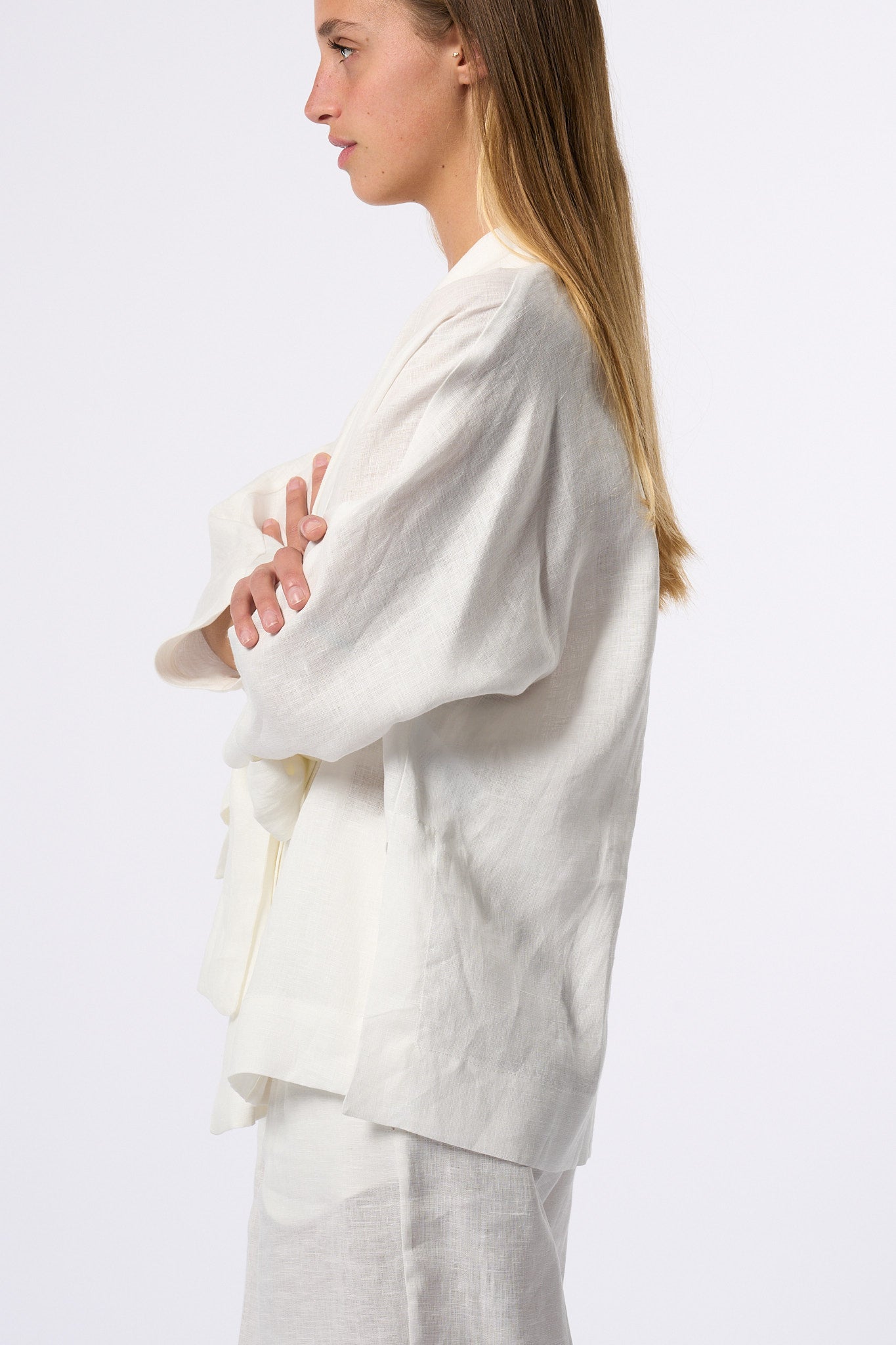 Semicouture Kimono Noella Bianco Donna-4