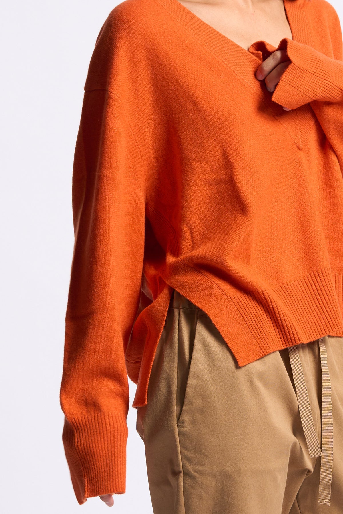 Semicouture Maglia Bertha Arancione Donna-5