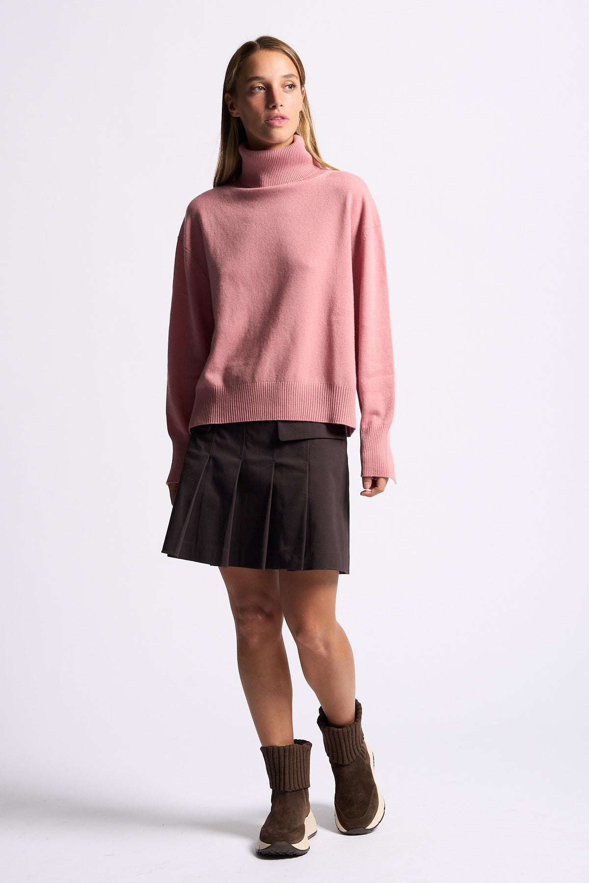 Semicouture Maglia Dalia Rosa antico Donna-2