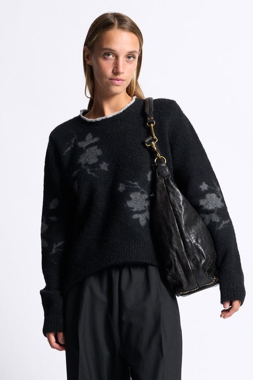 Semicouture Maglia Elisa Nero/grigio Donna