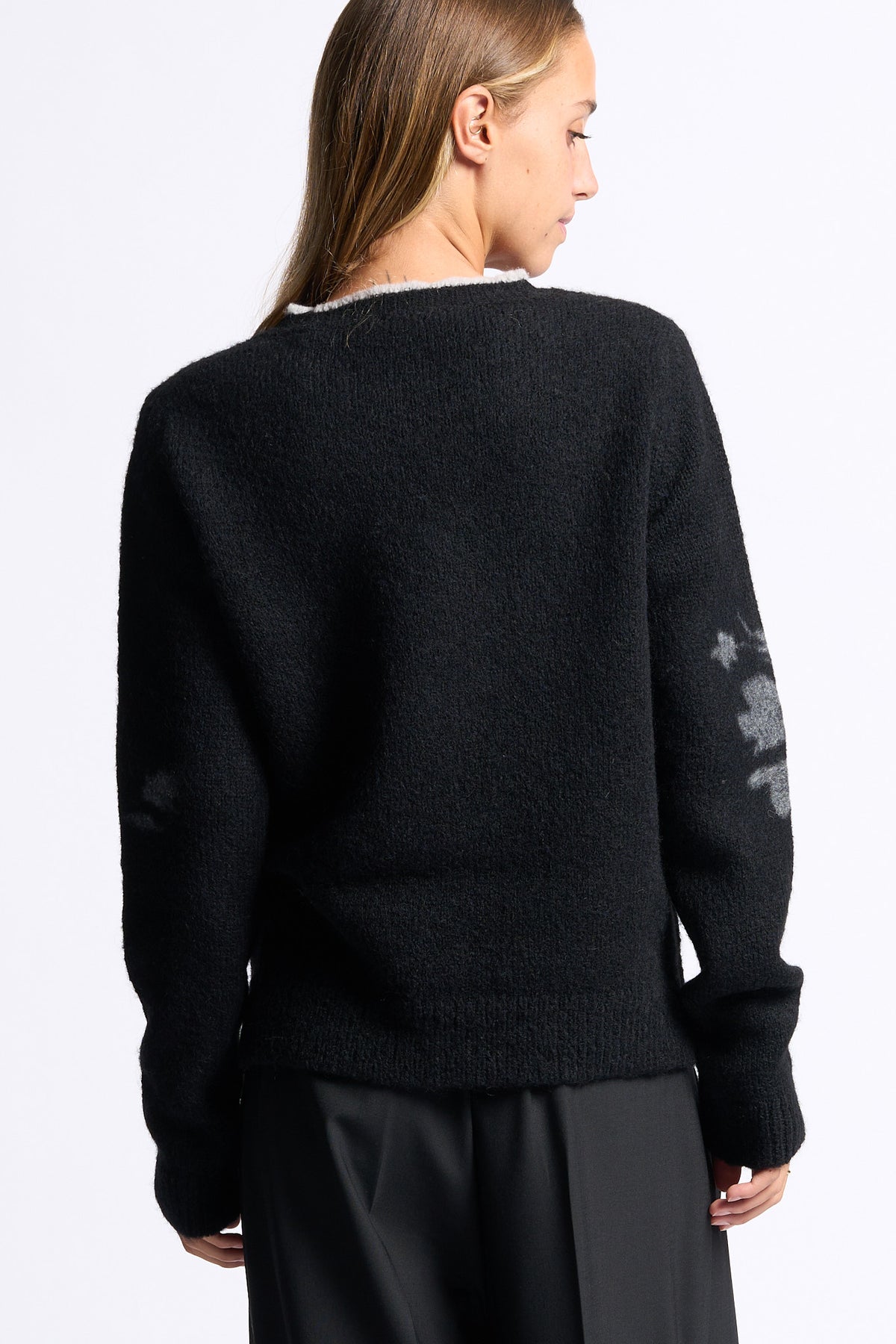 Semicouture Maglia Elisa Nero/grigio Donna-6