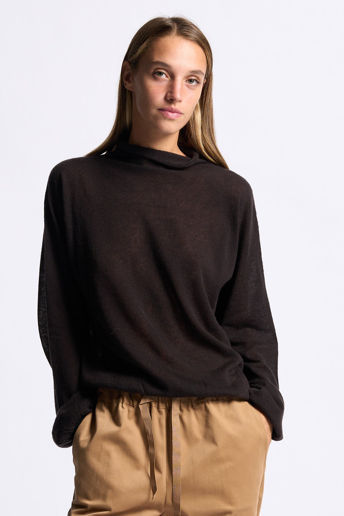 Semicouture Maglia Jacki Testa di moro Donna-1