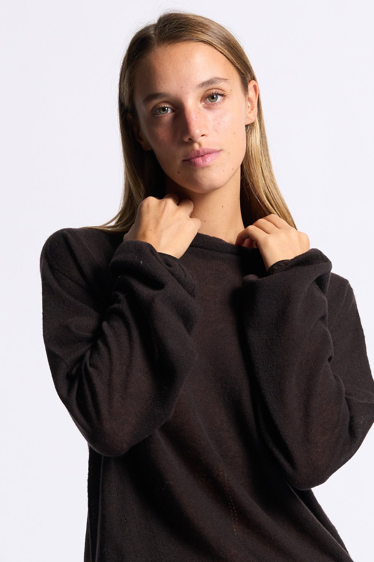 Semicouture Maglia Jacki Testa di moro Donna-4