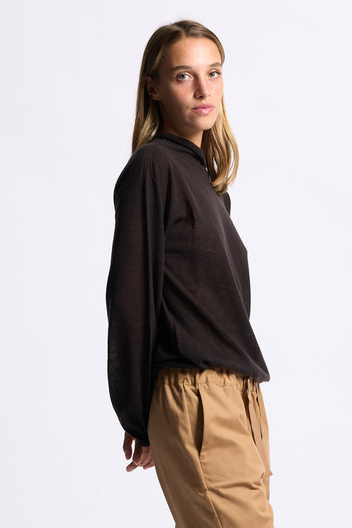 Semicouture Maglia Jacki Testa di moro Donna-2