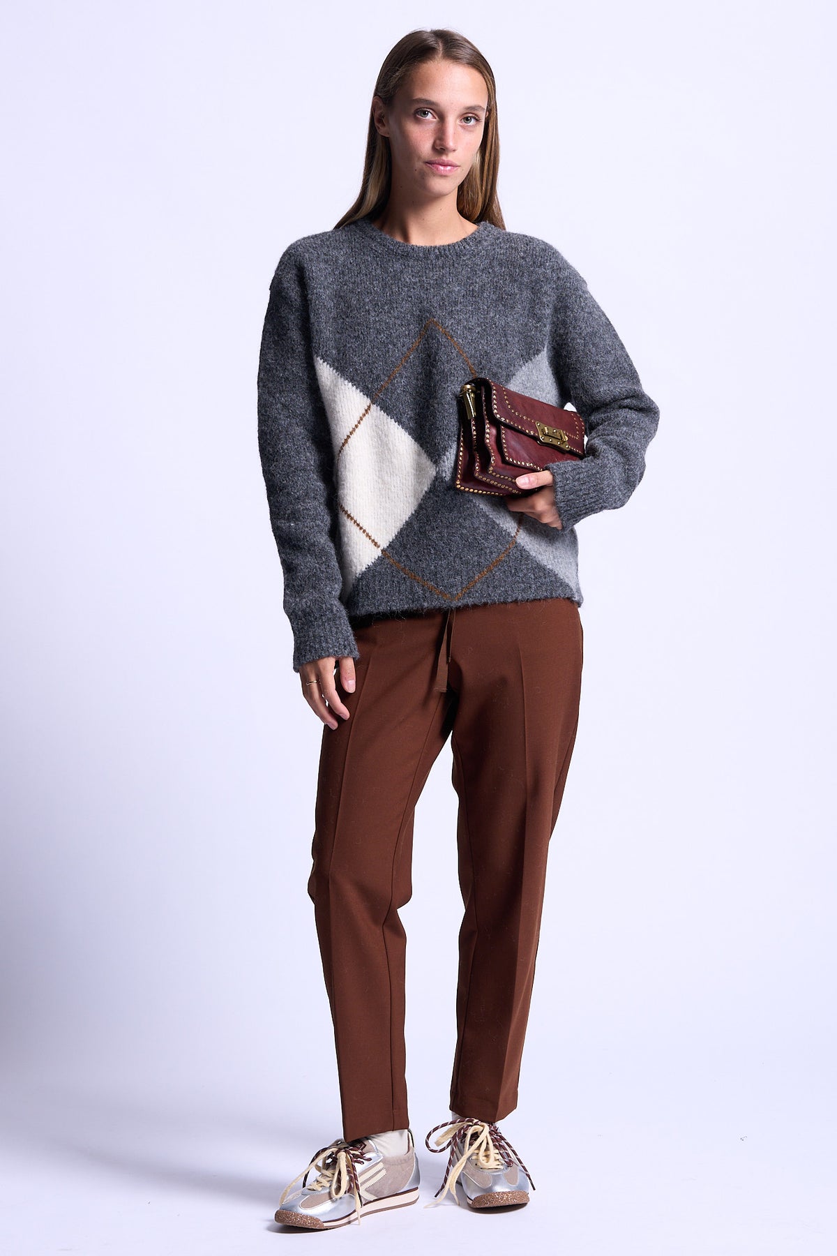 Semicouture Maglia Keira Grigio Donna-2