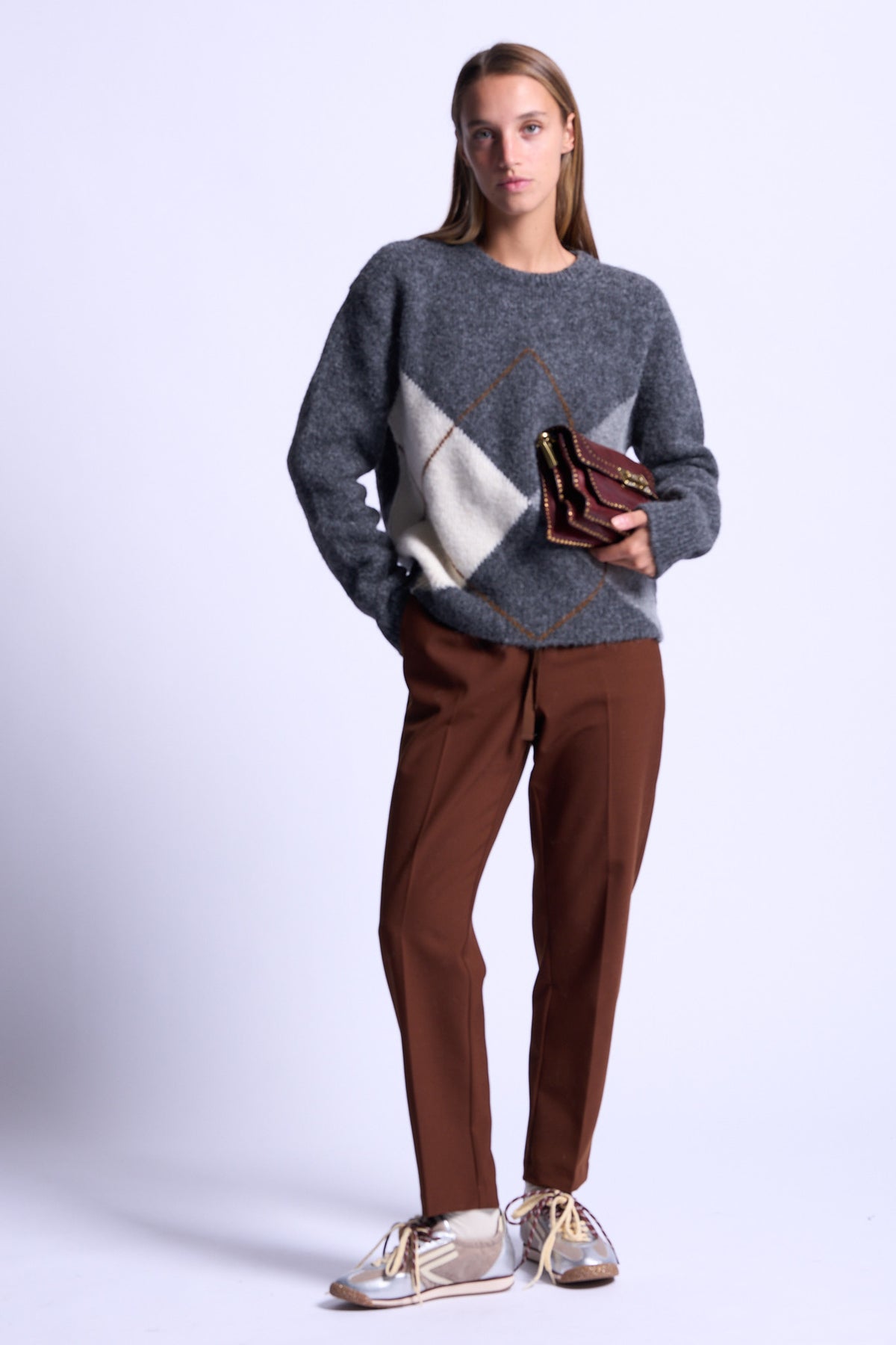 Semicouture Maglia Keira Grigio Donna-7