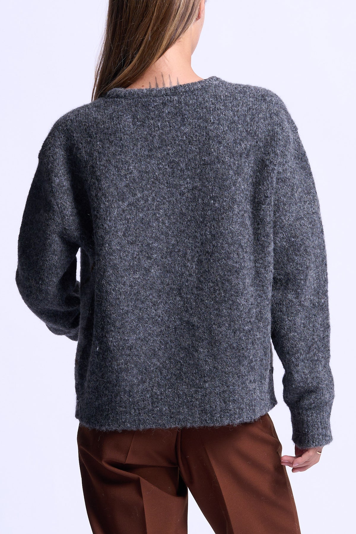 Semicouture Maglia Keira Grigio Donna-5