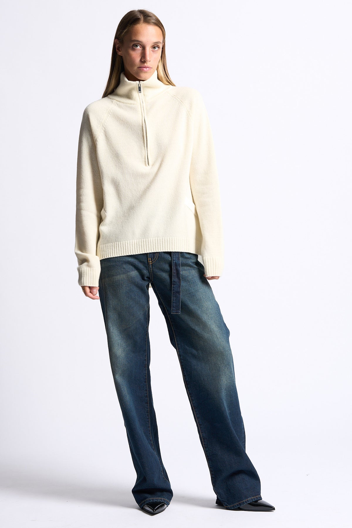 Semicouture Maglia Meg Burro Donna-2