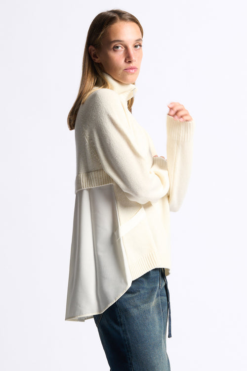Semicouture Maglia Meg Burro Donna