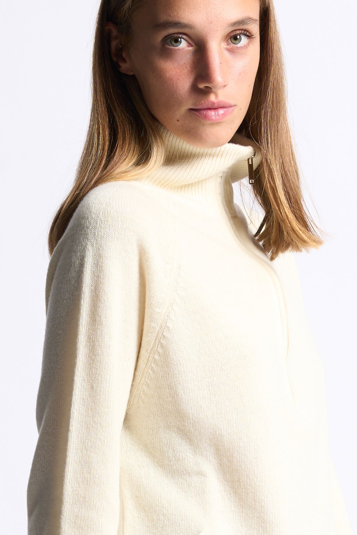 Semicouture Maglia Meg Burro Donna-5