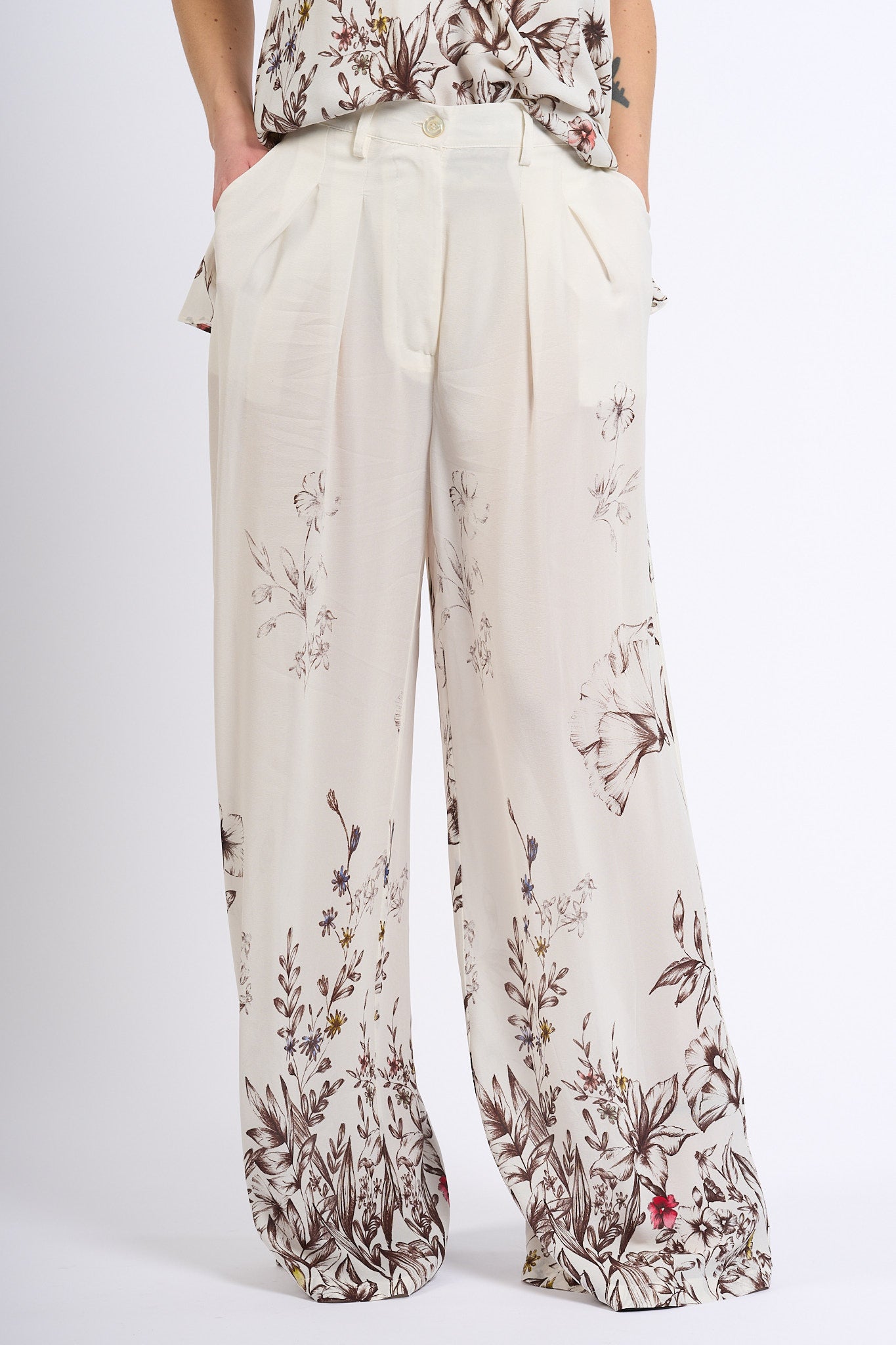 Semicouture Pantalone ANGELINE Stampa Donna-3