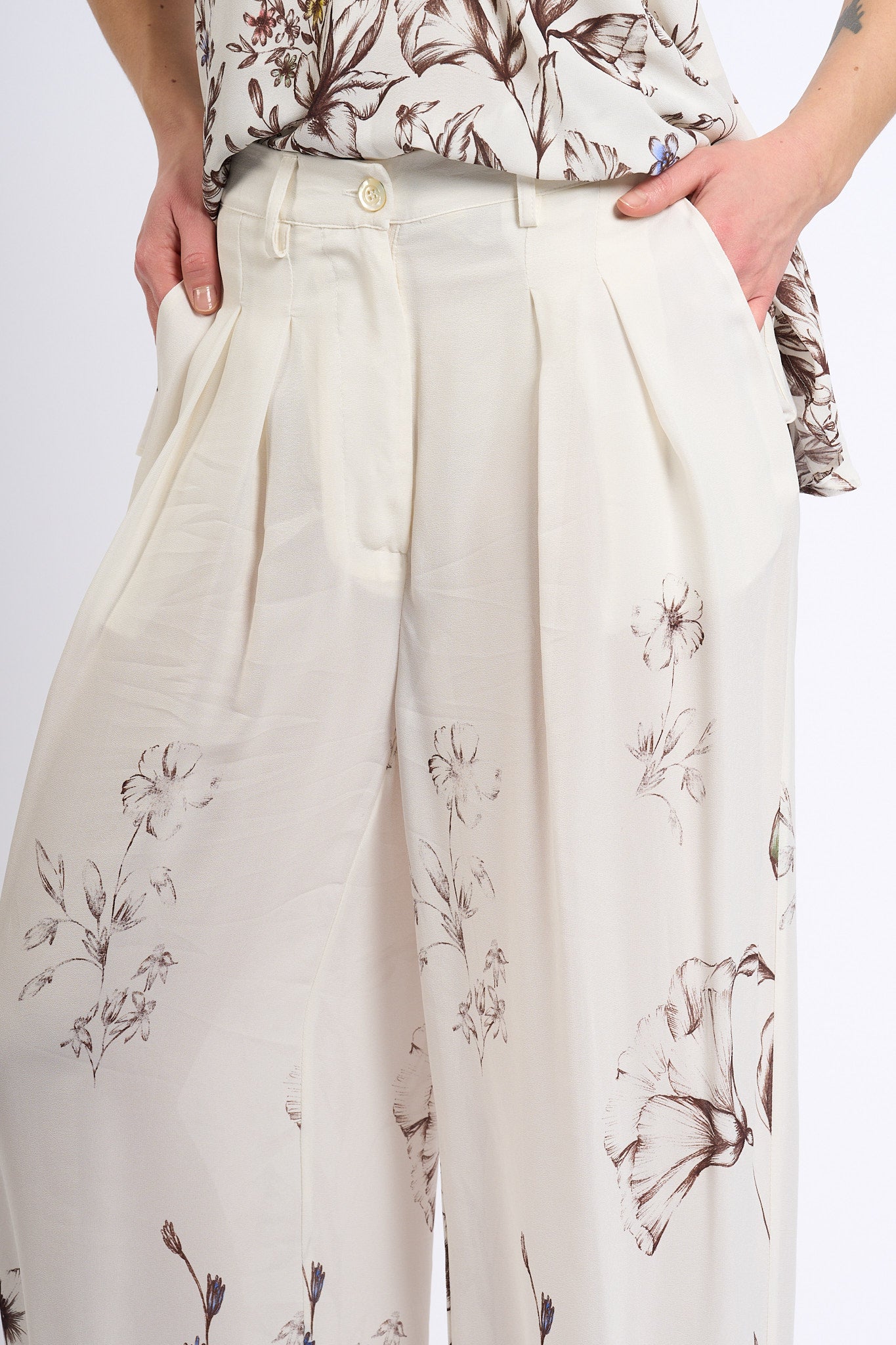 Semicouture Pantalone ANGELINE Stampa Donna-4