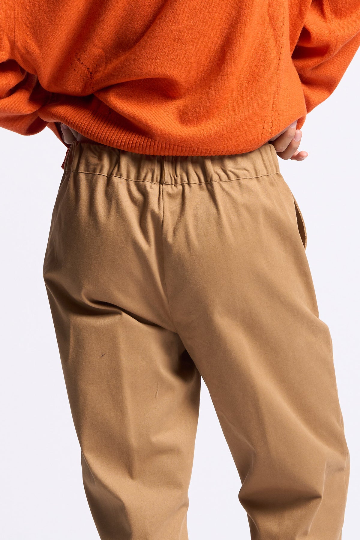 Semicouture Pantalone Buddy Cammello Donna-6
