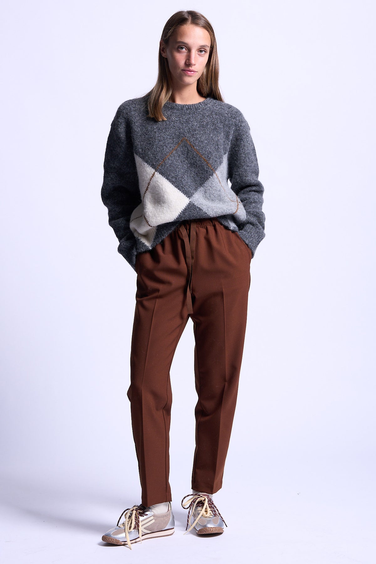 Semicouture Pantalone Buddy Terra Donna-2