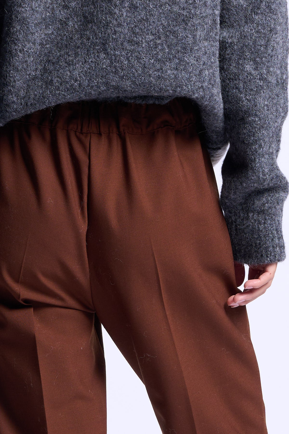 Semicouture Pantalone Buddy Terra Donna-6