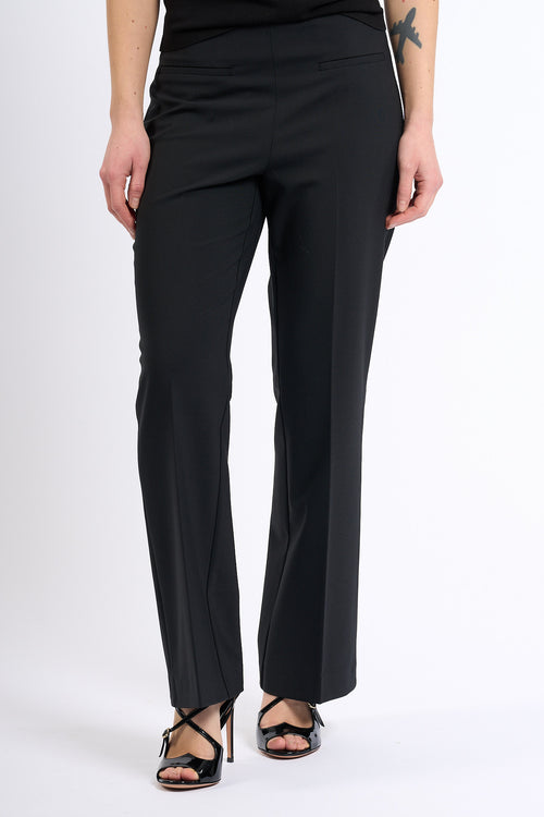 Semicouture Pantalone ESTEFANIA Trombetta Nero Donna