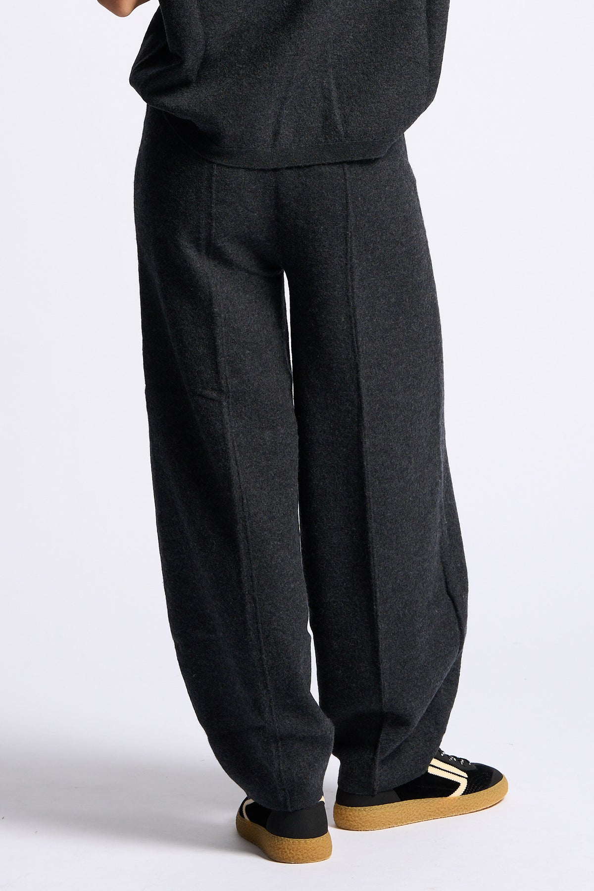 Semicouture Pantalone Estella Grigio melange Donna-3