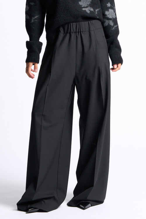 Semicouture Pantalone Jhonny Nero Donna