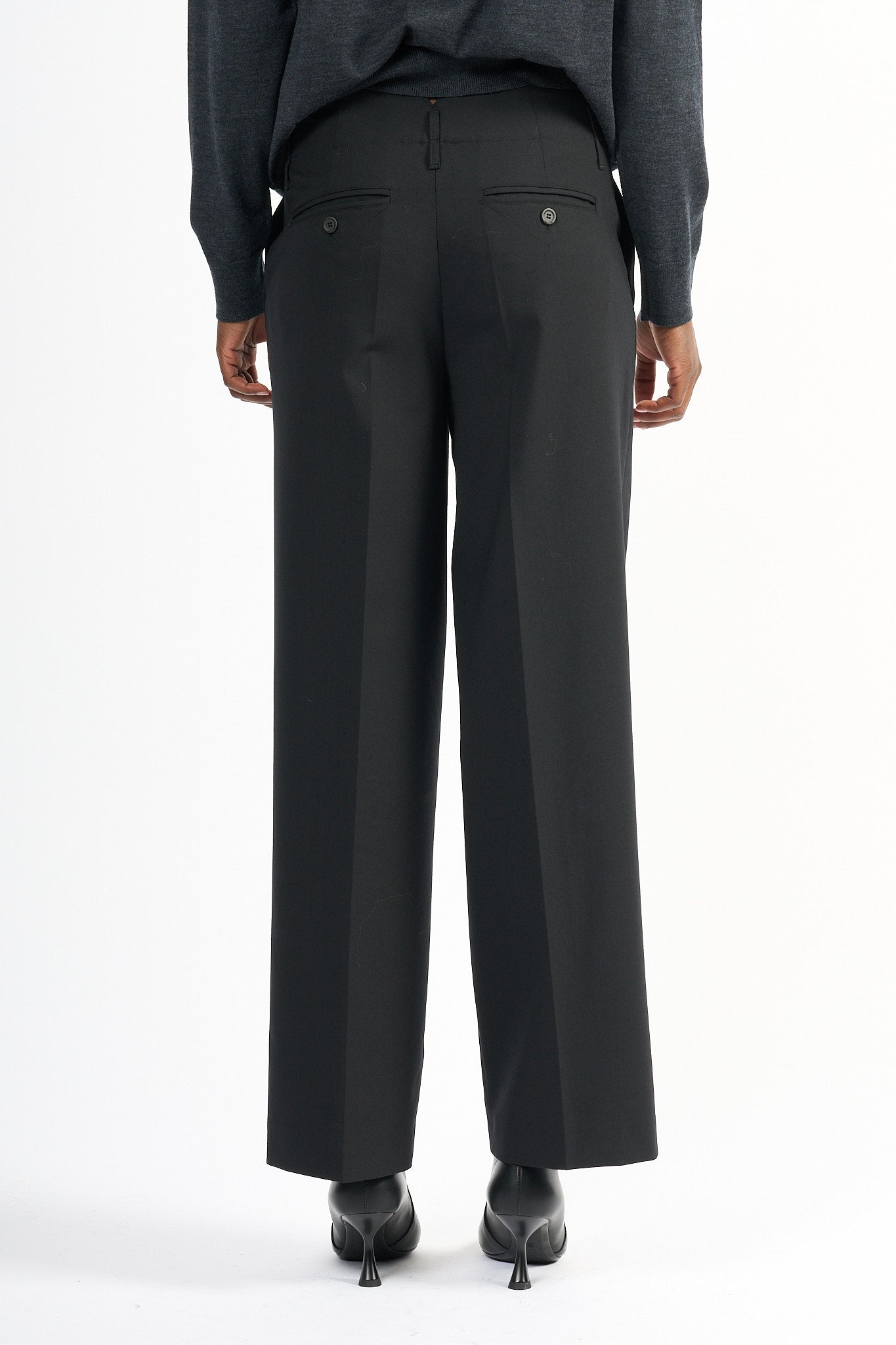 Semicouture Pantalone Shelby Nero Donna-7