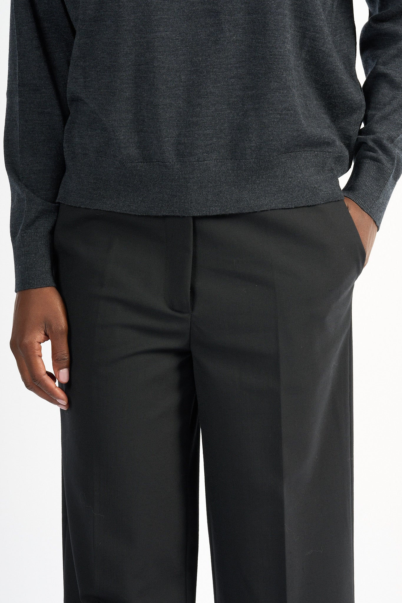 Semicouture Pantalone Shelby Nero Donna-8