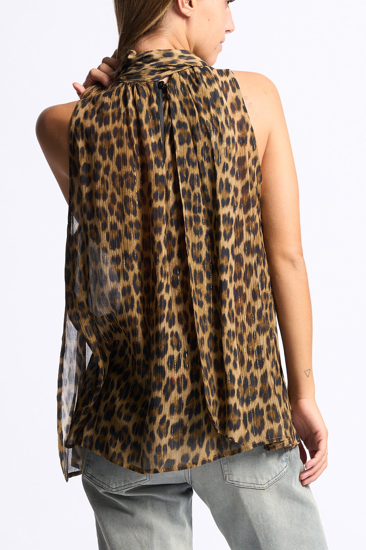 Semicouture Top Dulcie Maculato Donna-5