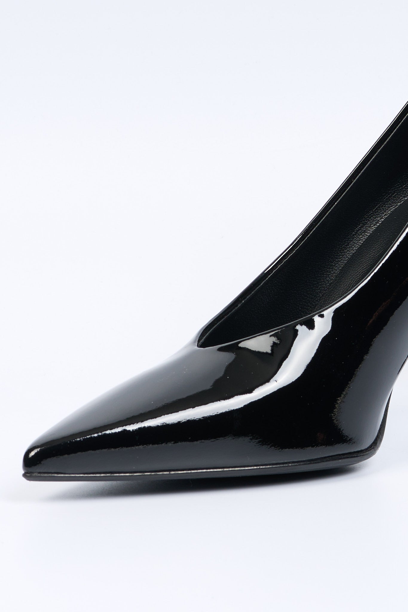 Sergio Levantesi Decolletè in Vernice Tacco 90 Nero Donna-8