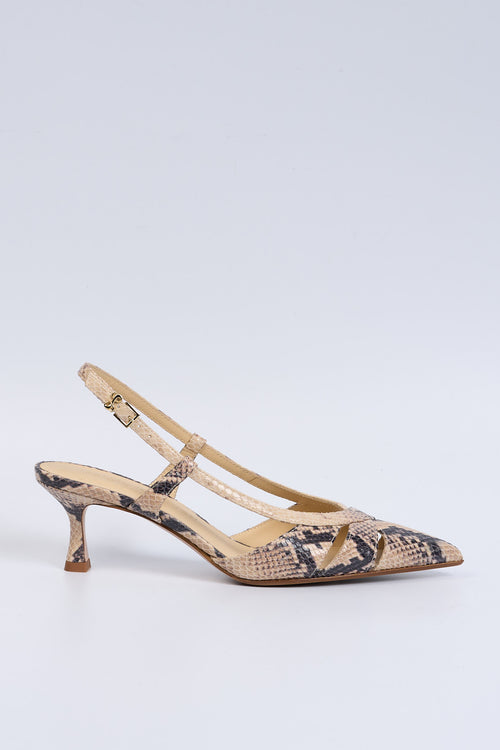 Sergio Levantesi Slingback EDDA2 Pitonata Donna