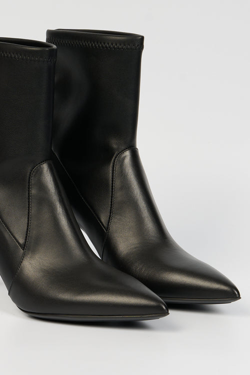Sergio levantesi Stivaletto Junny Pelle Nero Donna-2