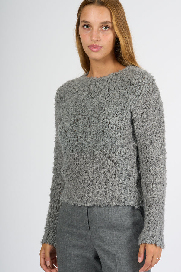 Zanone Maglia Boucle' Grigio Donna