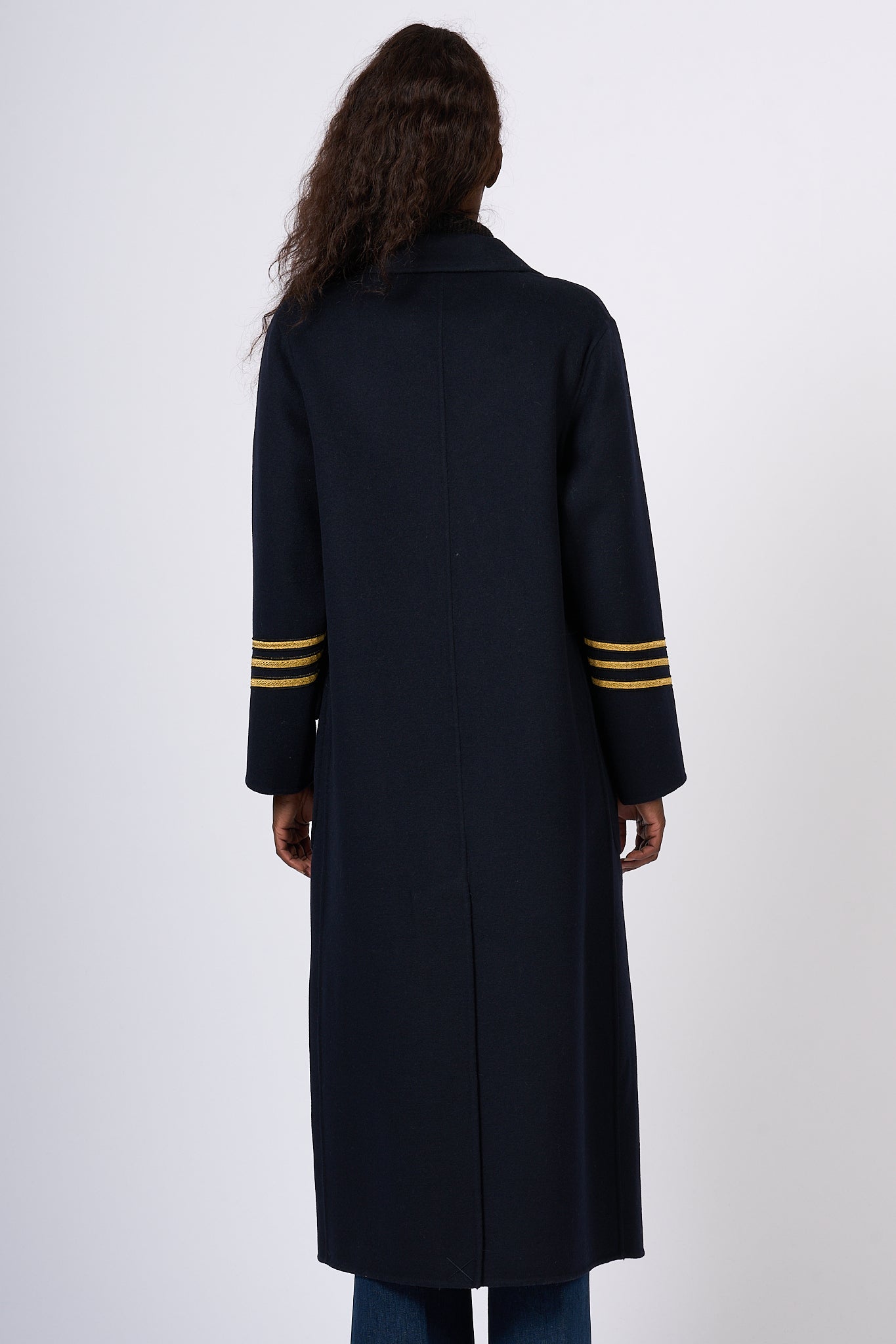 Since're Paris Military Coat Blue Women-2