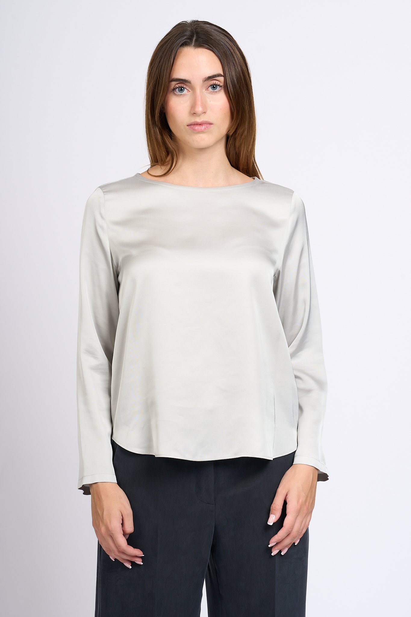 Slowear Blusa Viscosa Perla Donna-3