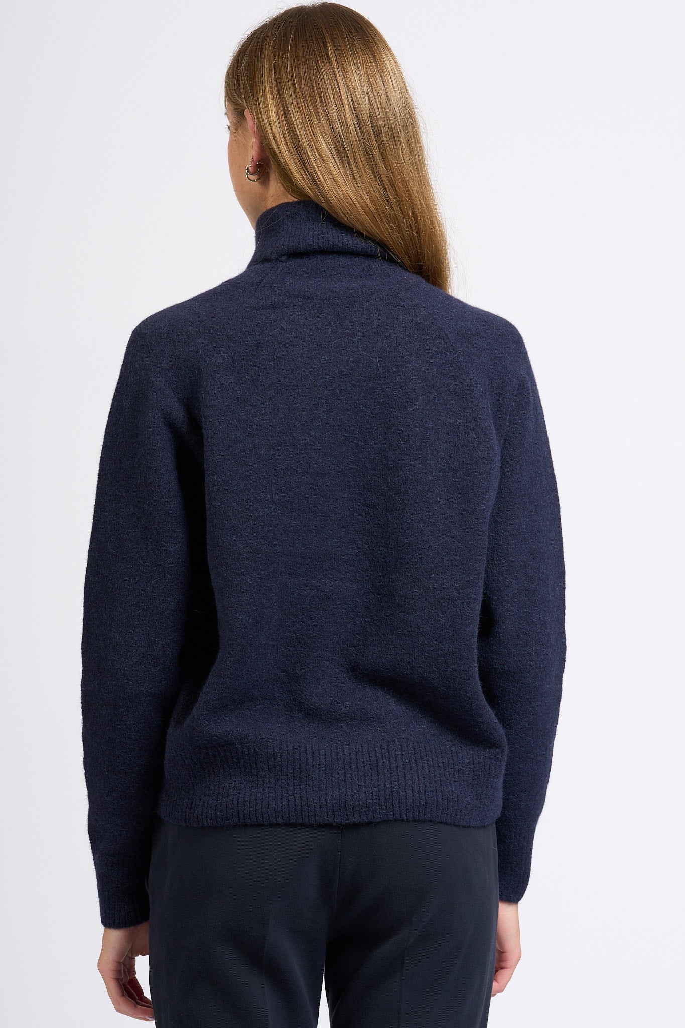 Slowear Dolcevita Alpaca Blu Donna-6