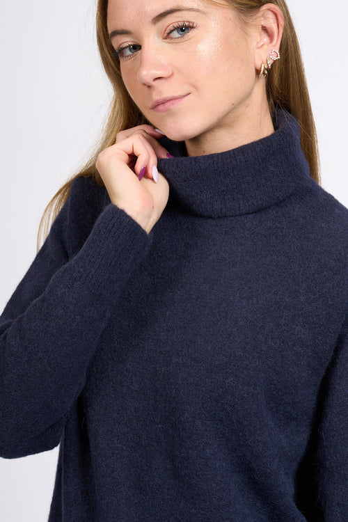 Slowear Dolcevita Alpaca Blu Donna