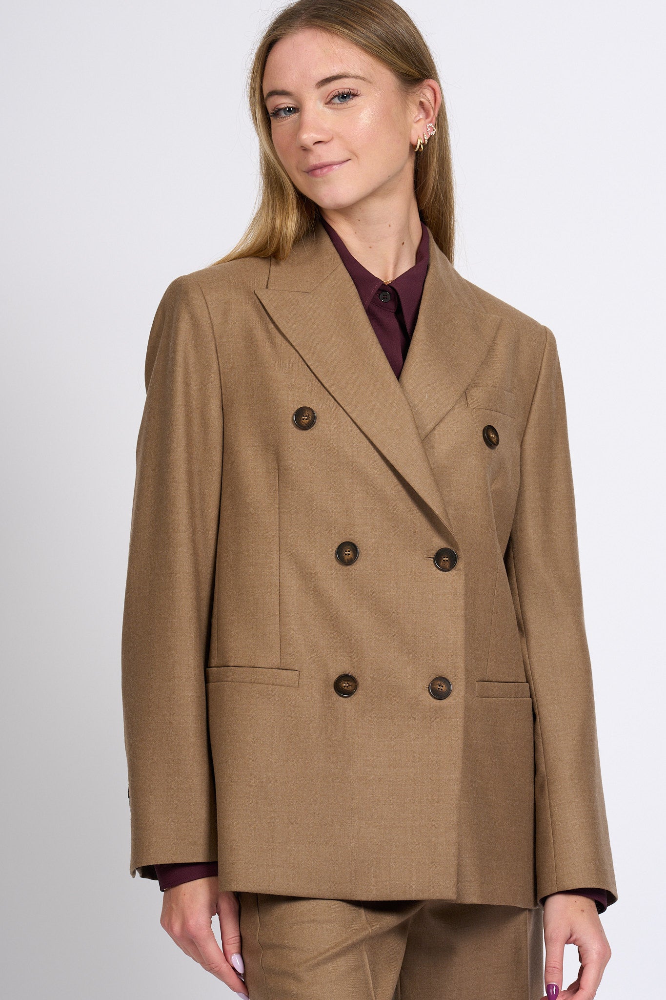 Slowear Giacca Terrie Beige scuro Donna-5