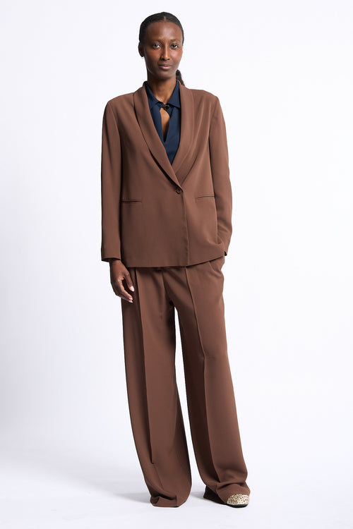Slowear Giacca in Crepe Havana Donna-2