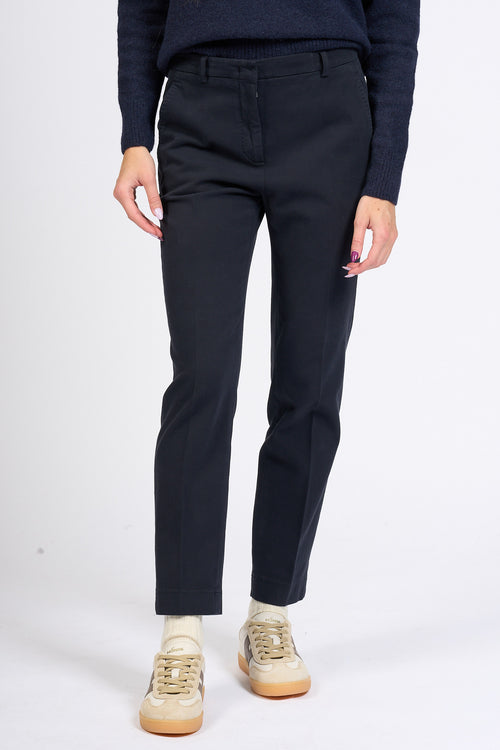 Slowear Pantalone Leyre Regular Blu Donna