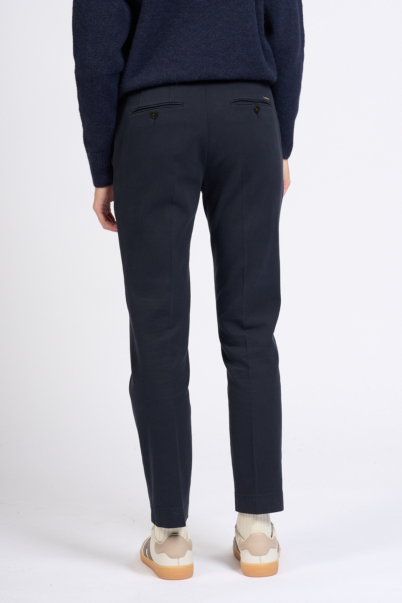 Slowear Pantalone Leyre Regular Blu Donna-7