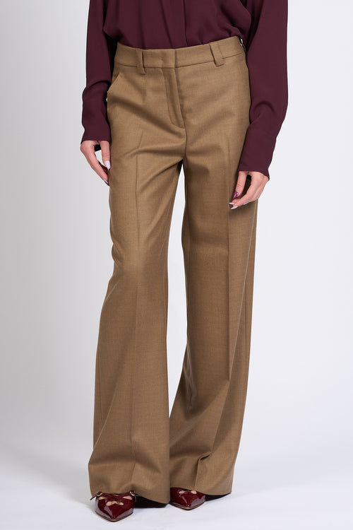 Slowear Pantalone Neera Largo Beige scuro Donna