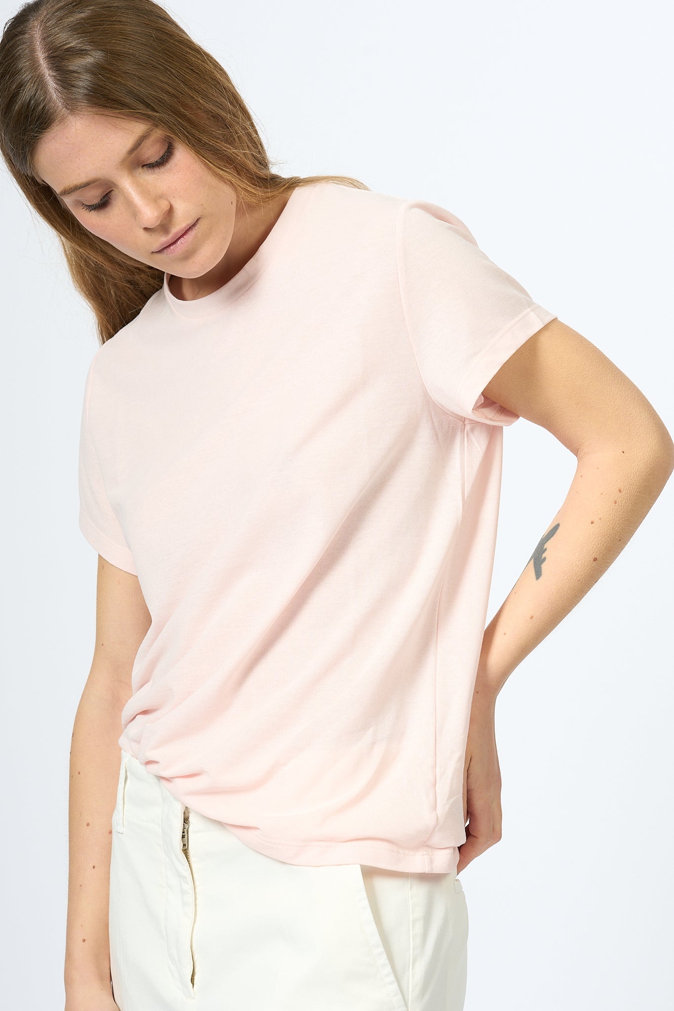 Slowear T-shirt Ice-cotton Rosa Donna-1