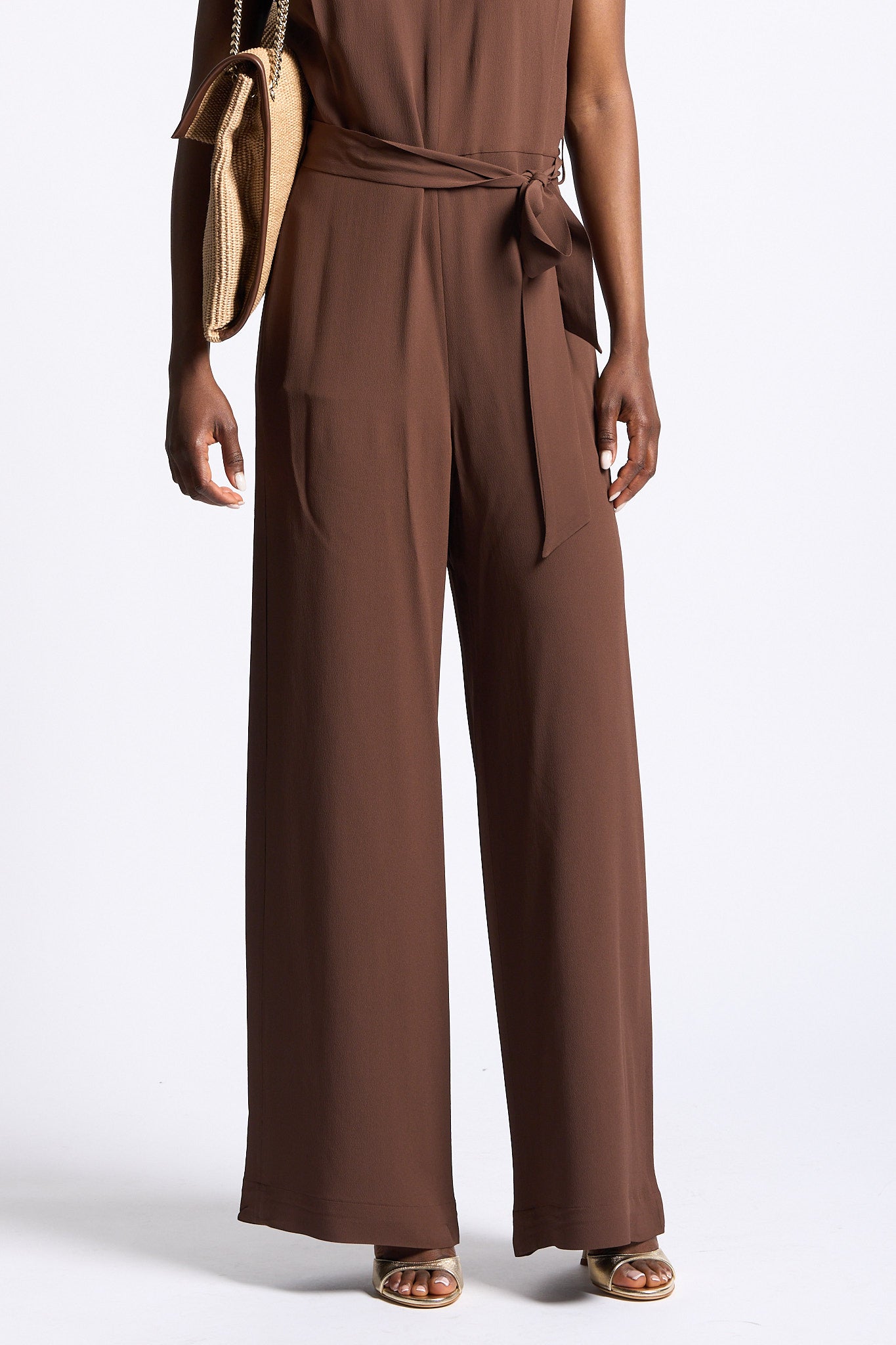 Slowear Tuta Lara in Crepe Havana Donna-7