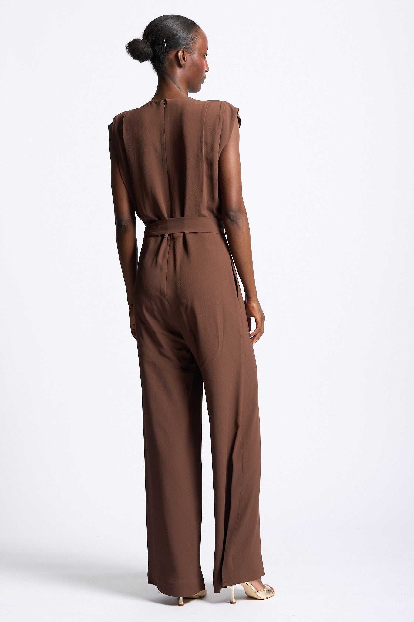 Slowear Tuta Lara in Crepe Havana Donna-3