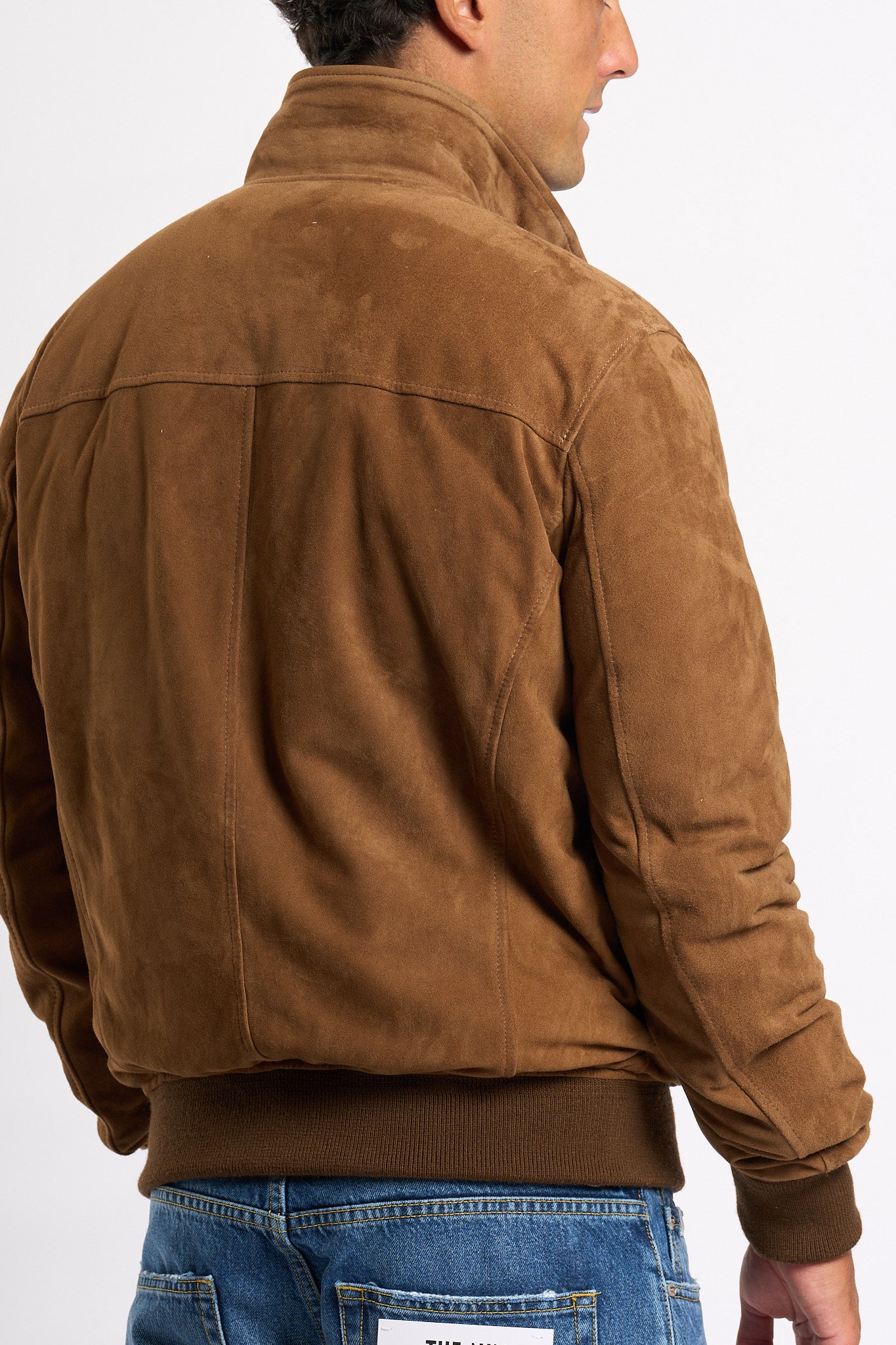 Stewart Giubbino Suede Imbottito Nuvola Uomo-5