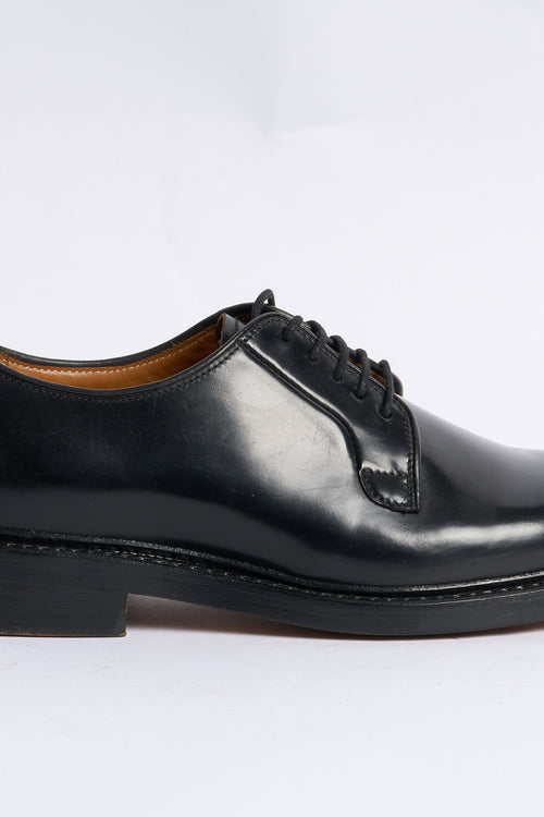 Stewart Scarpa Derby Pelle Nero Uomo-2