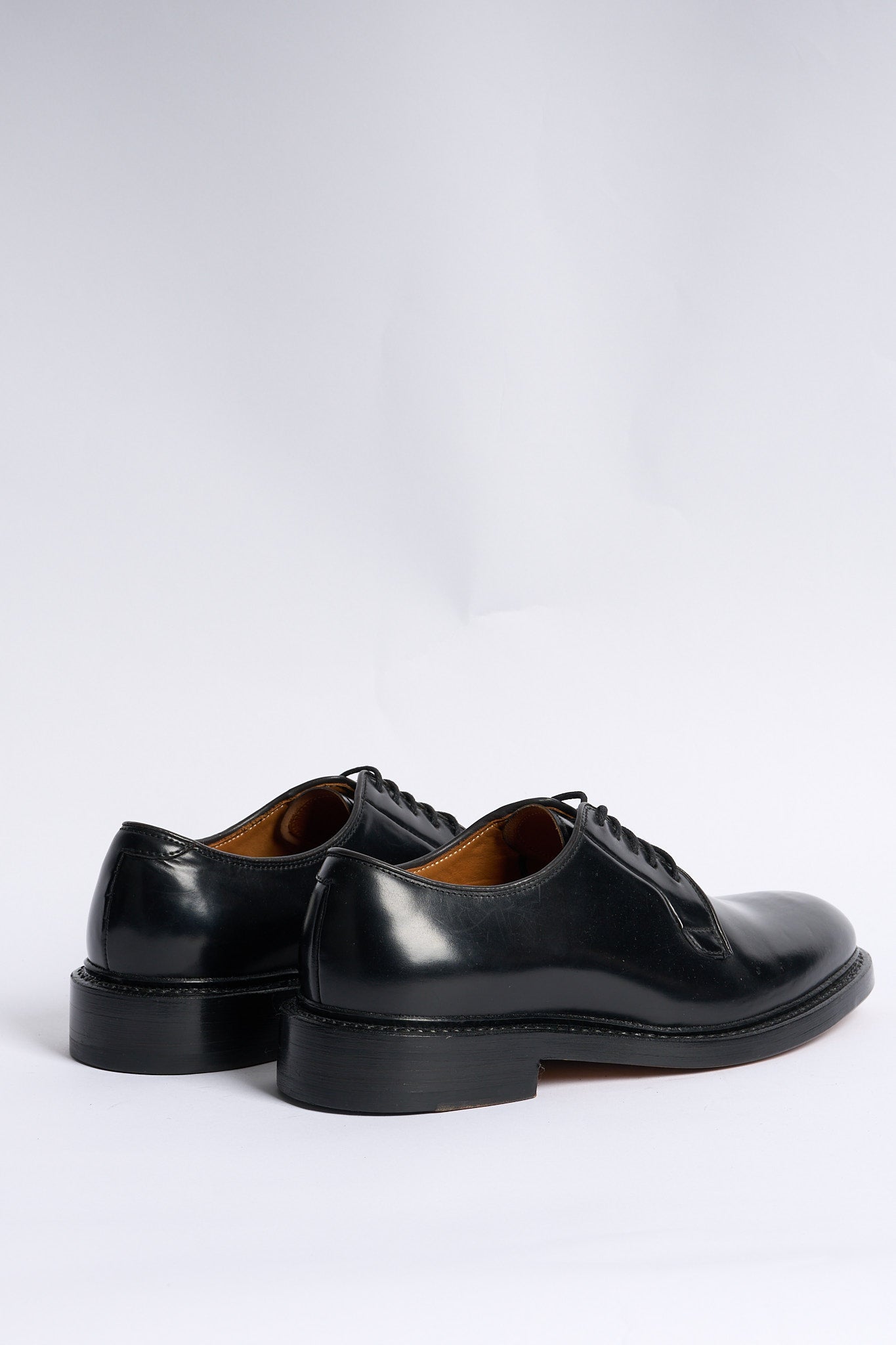 Stewart Scarpa Derby Pelle Nero Uomo-4