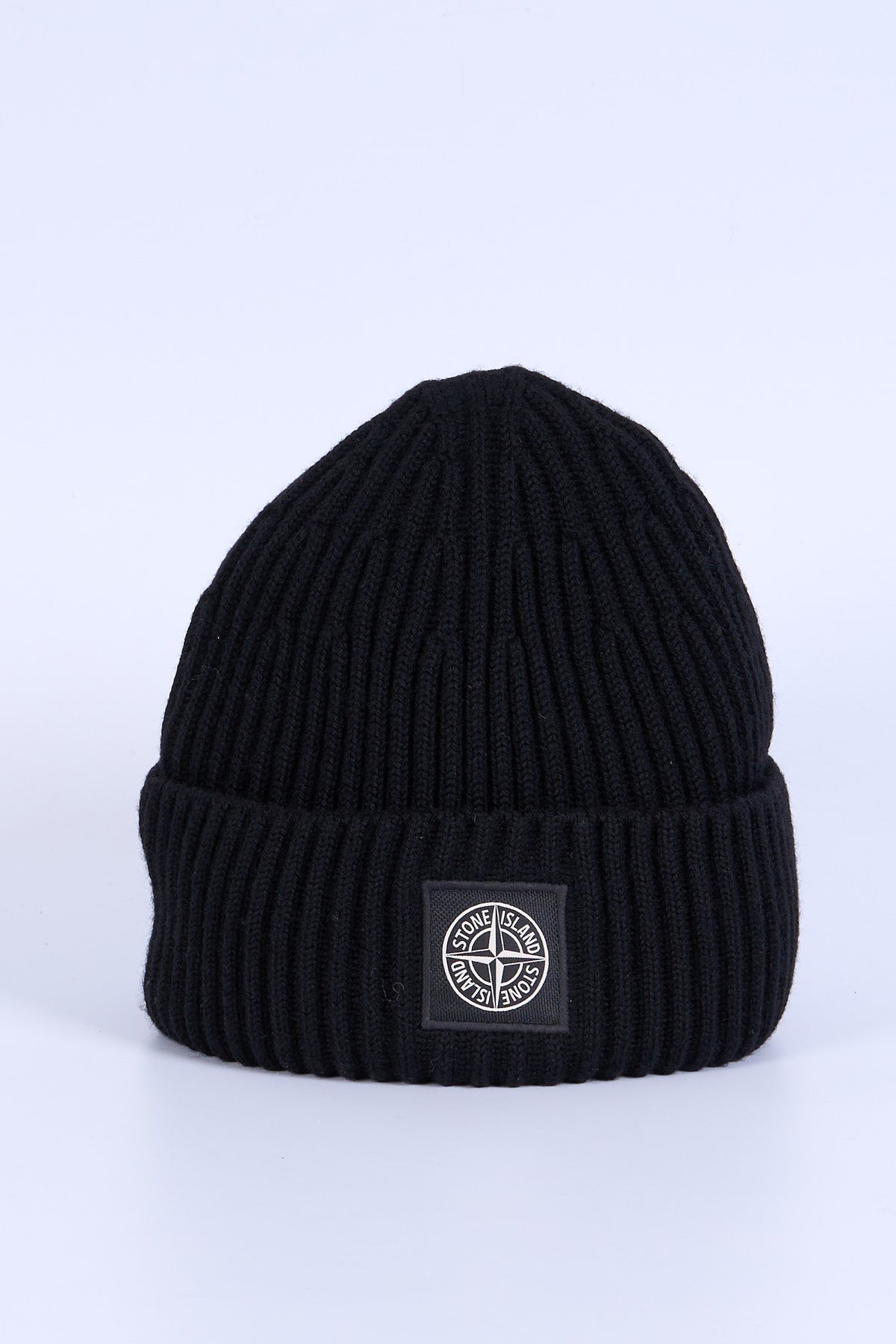 Stone Island Cappellino Lana Nero Uomo-1