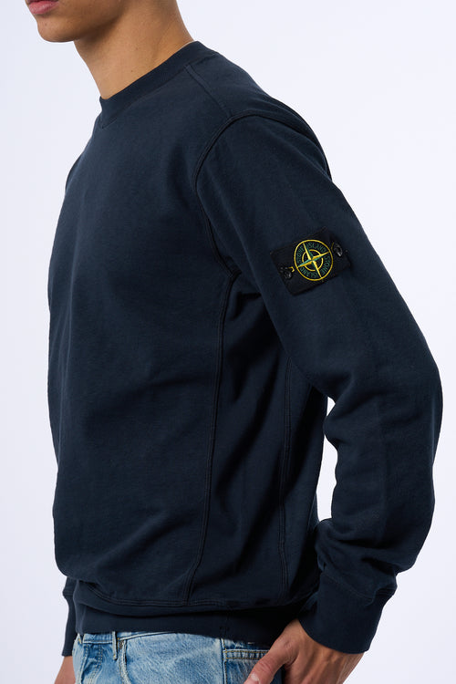 Stone Island Maglia Malfilè Blu Uomo-2