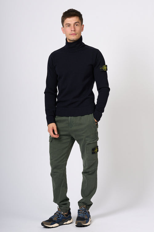 Stone Island Pantalone Coulisse Muschio Uomo-2