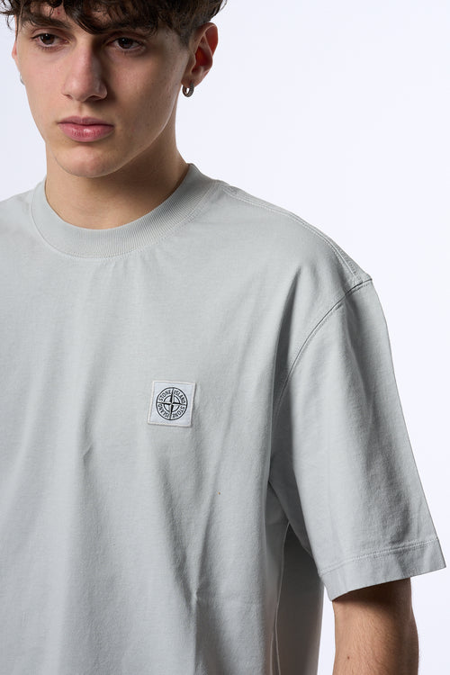 Stone Island T-shirt Over Perla Uomo-2