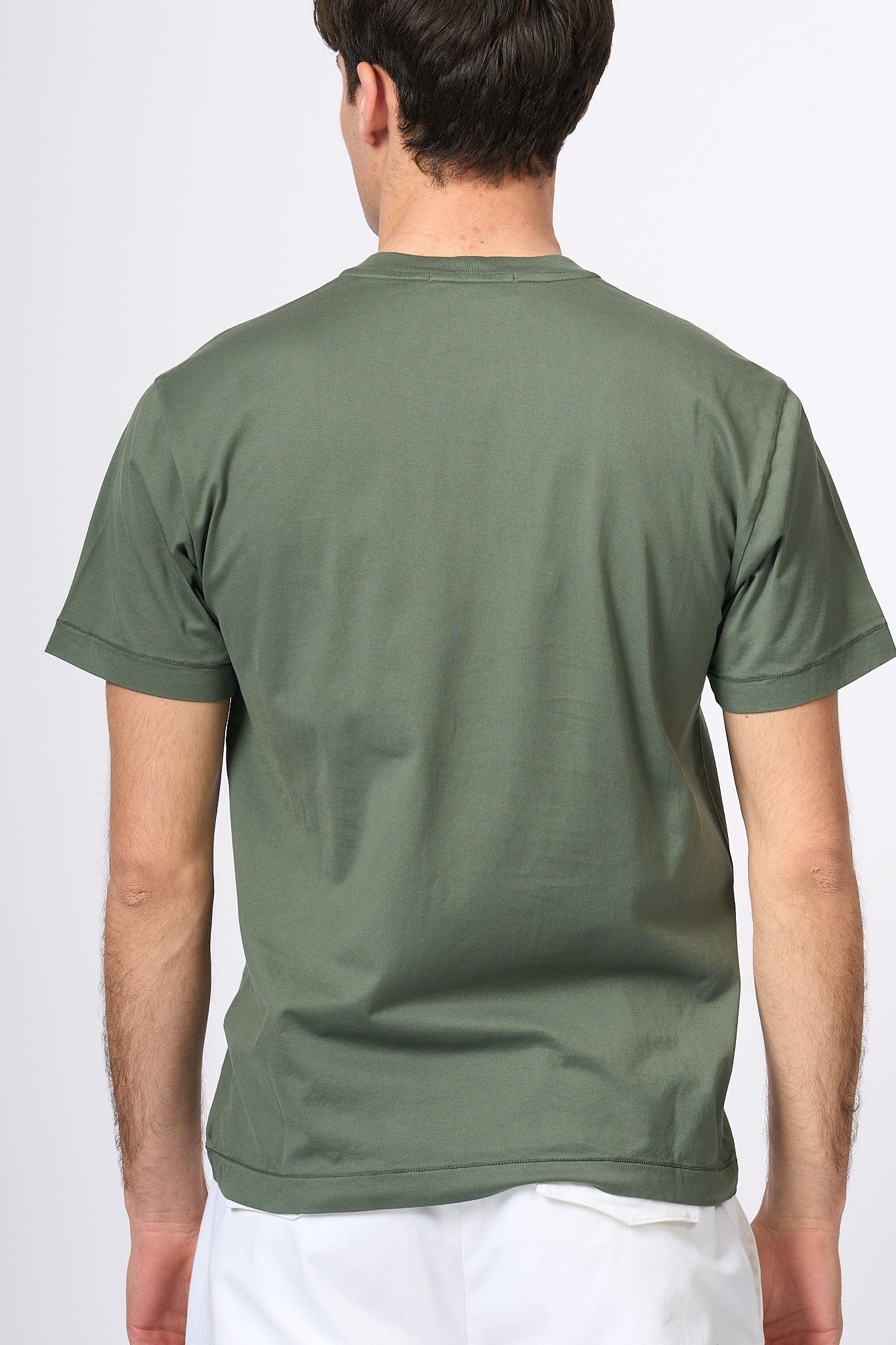 Stone Island T-shirt Verde Muschio Uomo-6